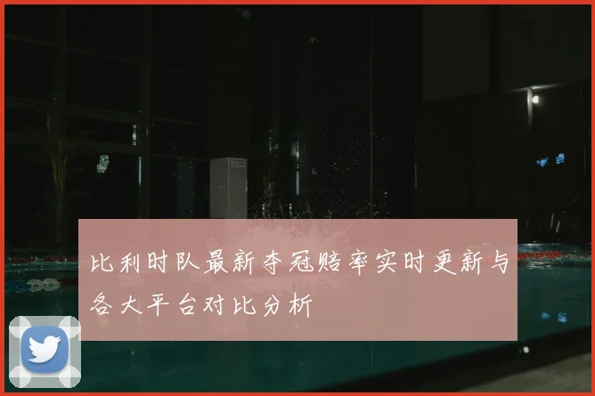 比利时队最新夺冠赔率实时更新与各大平台对比分析